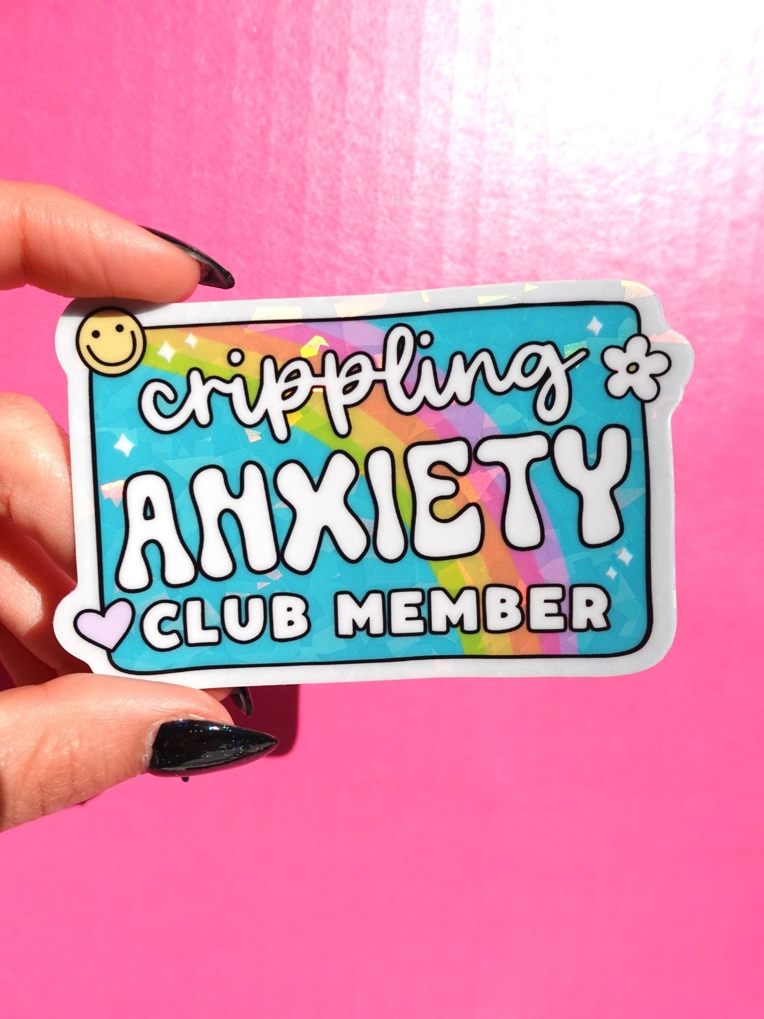Funny Mental Health Sticker Pack - Starry Skies Austin