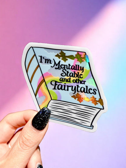 Funny Mental Health Sticker Pack - Starry Skies Austin