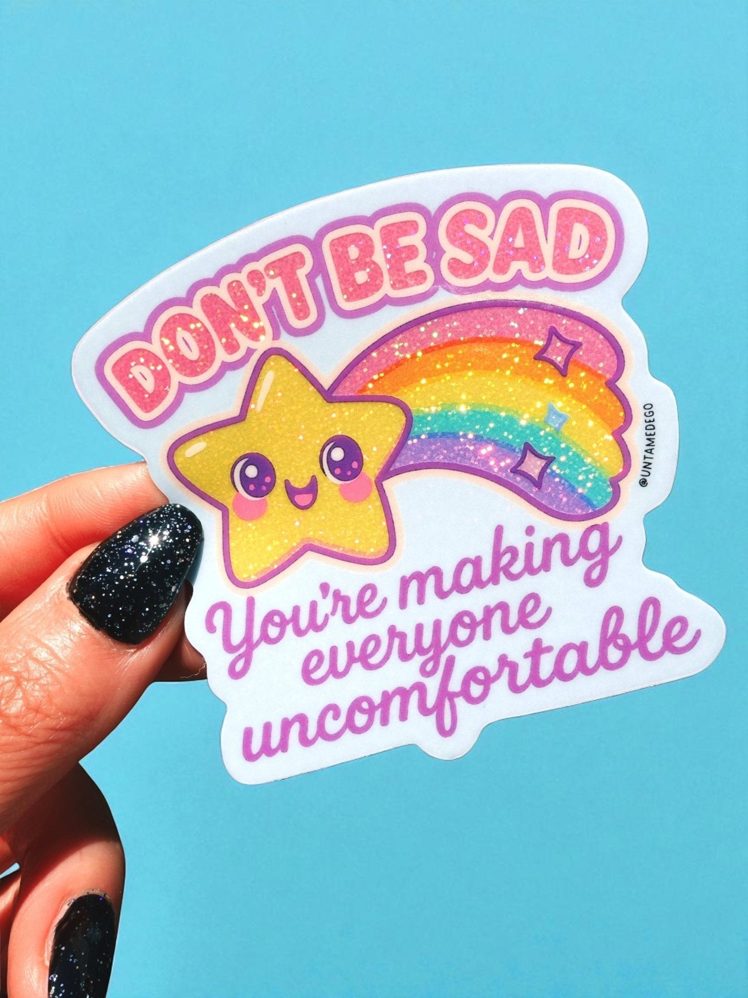 Funny Mental Health Sticker Pack - Starry Skies Austin