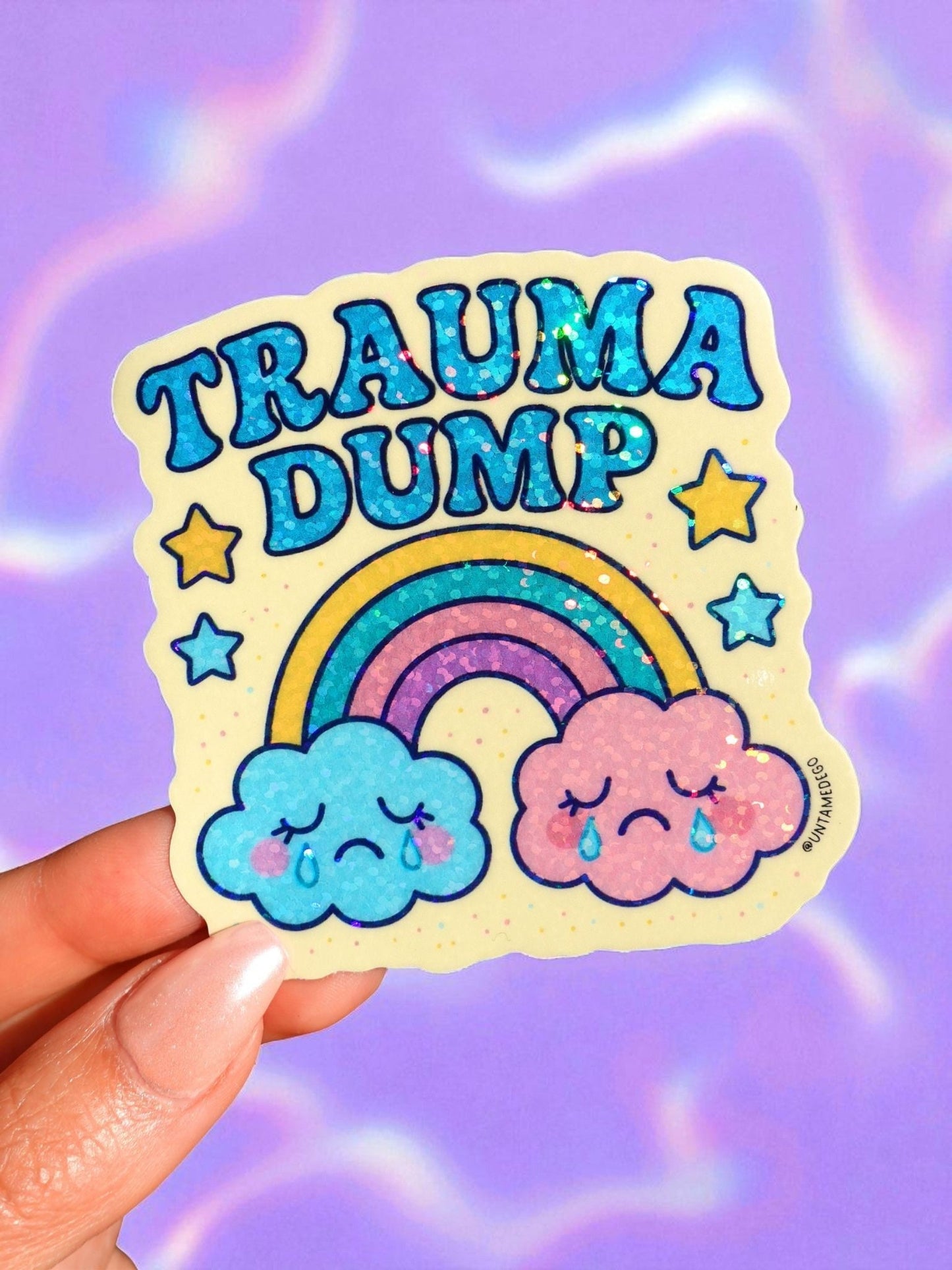 Funny Mental Health Sticker Pack - Starry Skies Austin