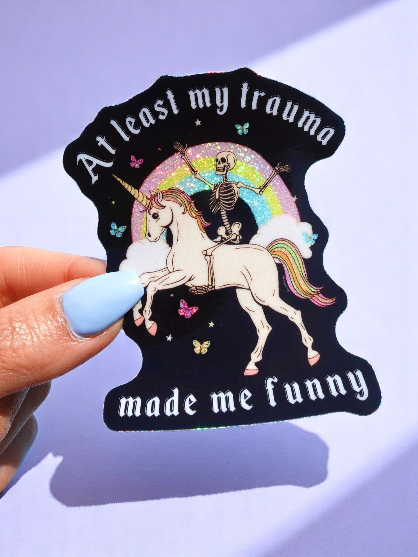 Funny Mental Health Sticker Pack - Starry Skies Austin
