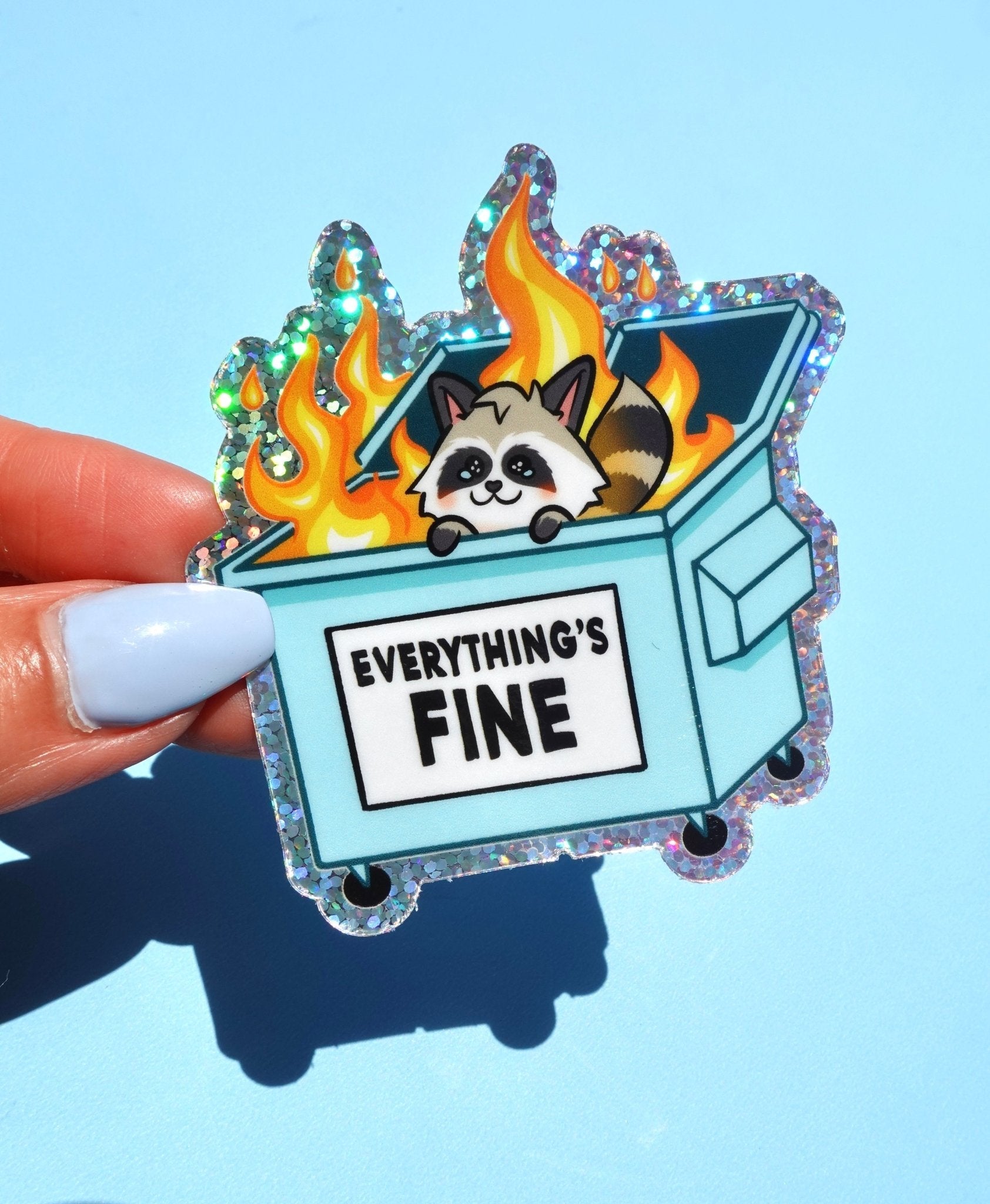 Funny Mental Health Sticker Pack - Starry Skies Austin