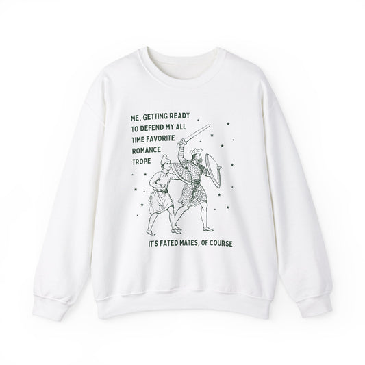 Funny Romantasy Reader Sweatshirt - Starry Skies Austin