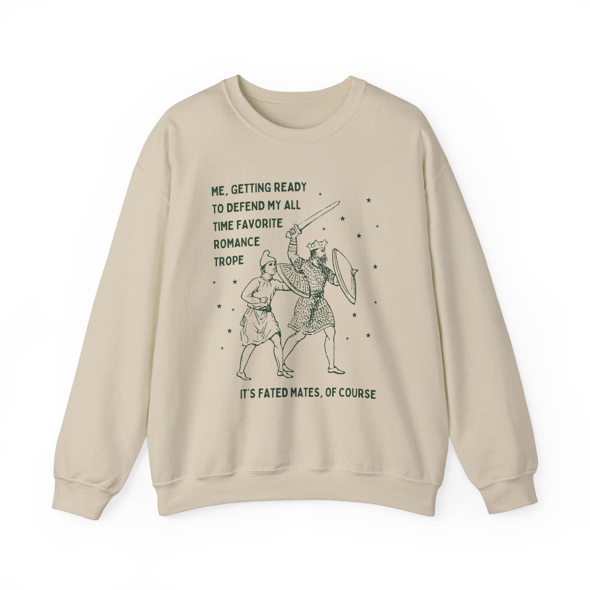 Funny Romantasy Reader Sweatshirt - Starry Skies Austin