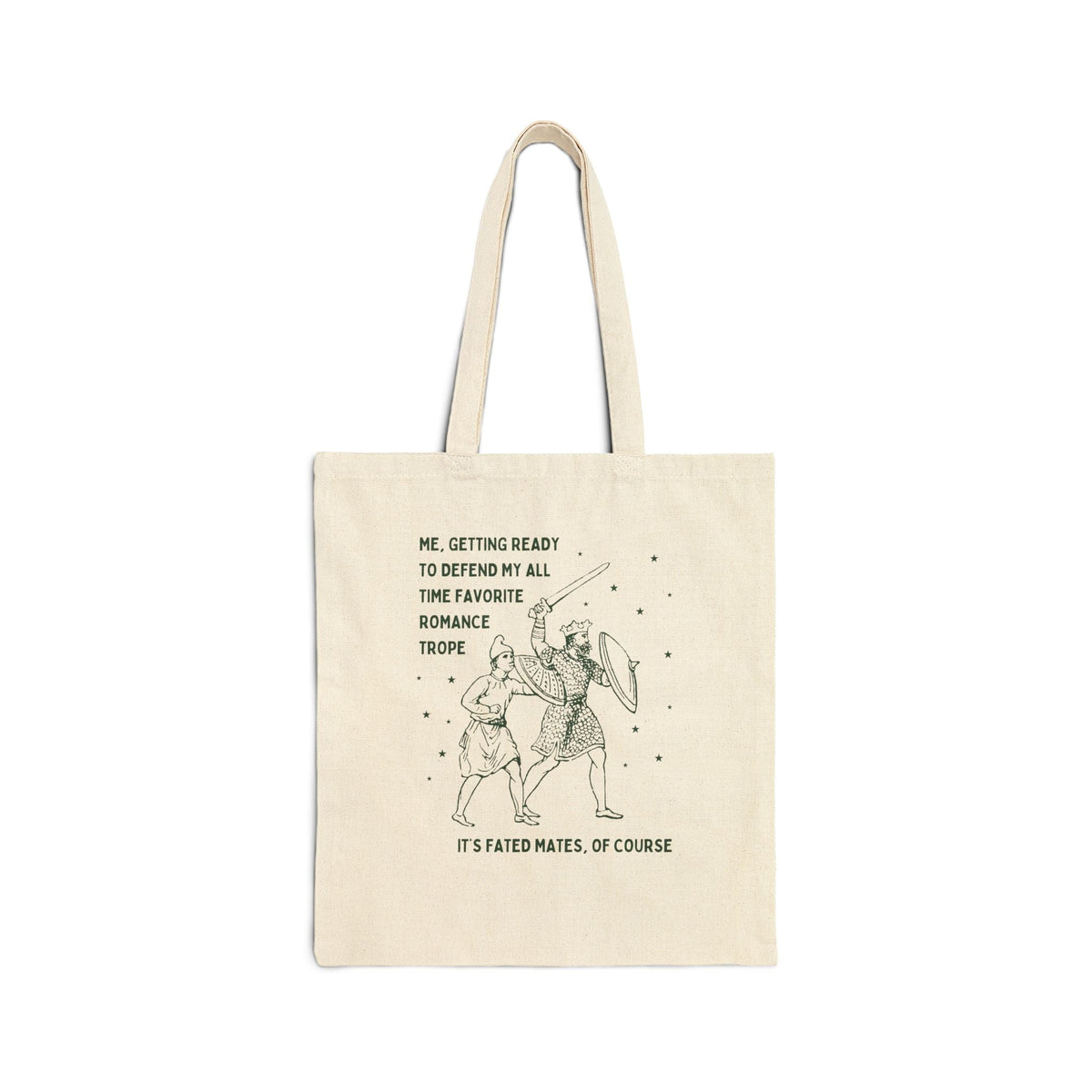Funny Romantasy Reader Tote Bag - Starry Skies Austin
