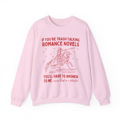 Funny Saying Bookworm Crewneck for Romance Reader - Starry Skies Austin