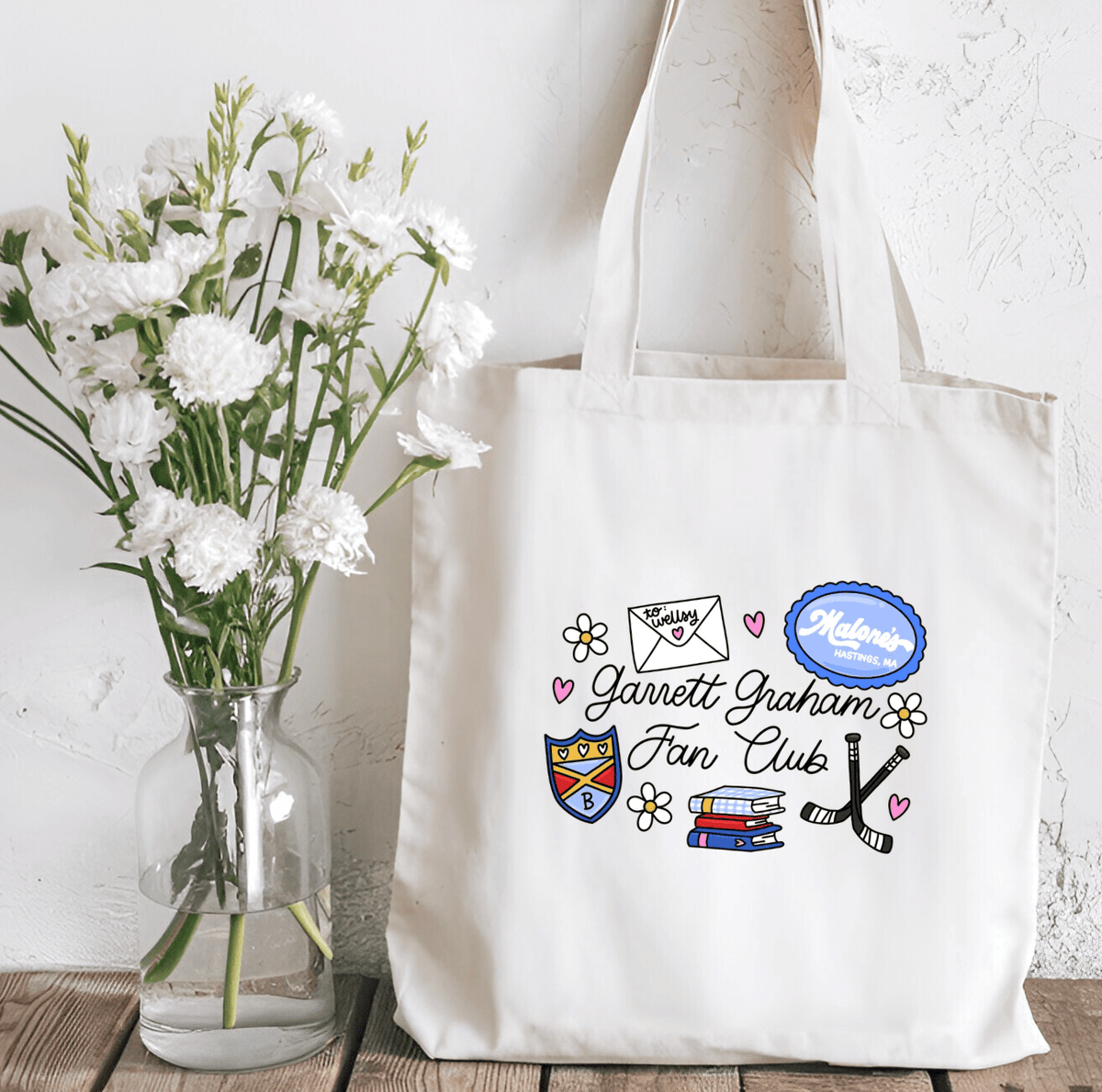 Garrett Graham Fan Club Sublimated Canvas Tote Bag - Starry Skies Austin