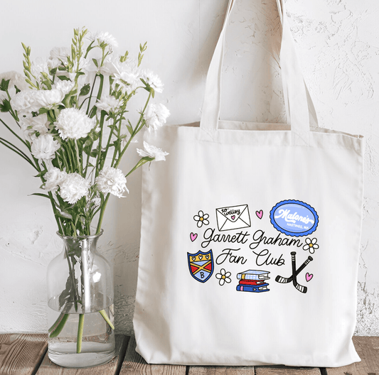 Garrett Graham Fan Club Sublimated Canvas Tote Bag - Starry Skies Austin