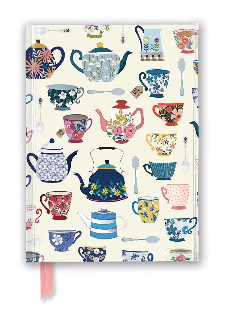 Georgia Breeze: Teapots (Foiled Journal) (Flame Tree Notebooks) by Flame Tree Studio - Starry Skies Austin
