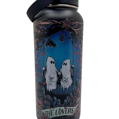 Ghost Love 32 Oz Water Bottle - Starry Skies Austin