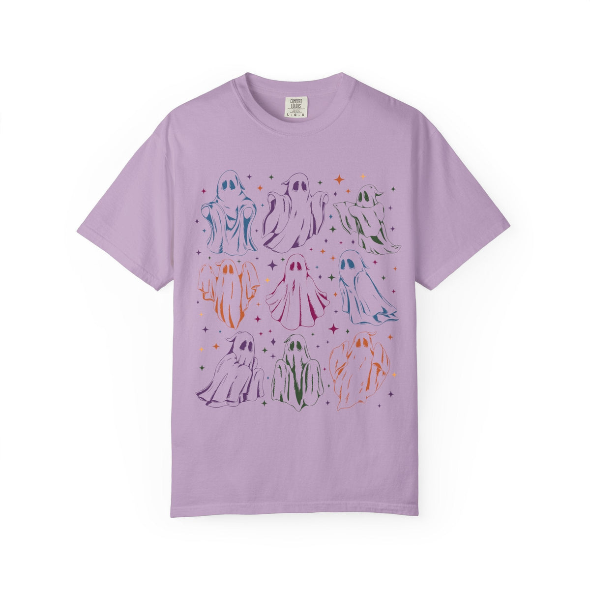 Ghost Lover 90s Tattoo Aesthetic Tee - Starry Skies Austin