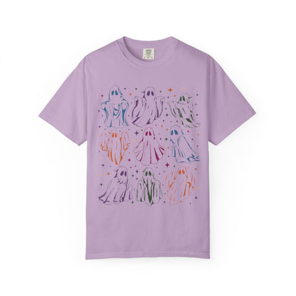 Ghost Lover 90s Tattoo Aesthetic Tee - Starry Skies Austin