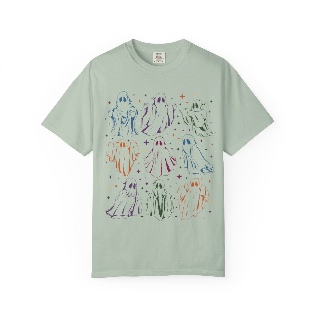 Ghost Lover 90s Tattoo Aesthetic Tee - Starry Skies Austin