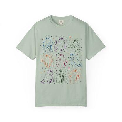 Ghost Lover 90s Tattoo Aesthetic Tee - Starry Skies Austin