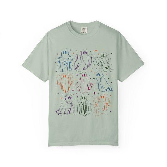 Ghost Lover 90s Tattoo Aesthetic Tee - Starry Skies Austin