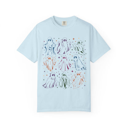 Ghost Lover 90s Tattoo Aesthetic Tee - Starry Skies Austin