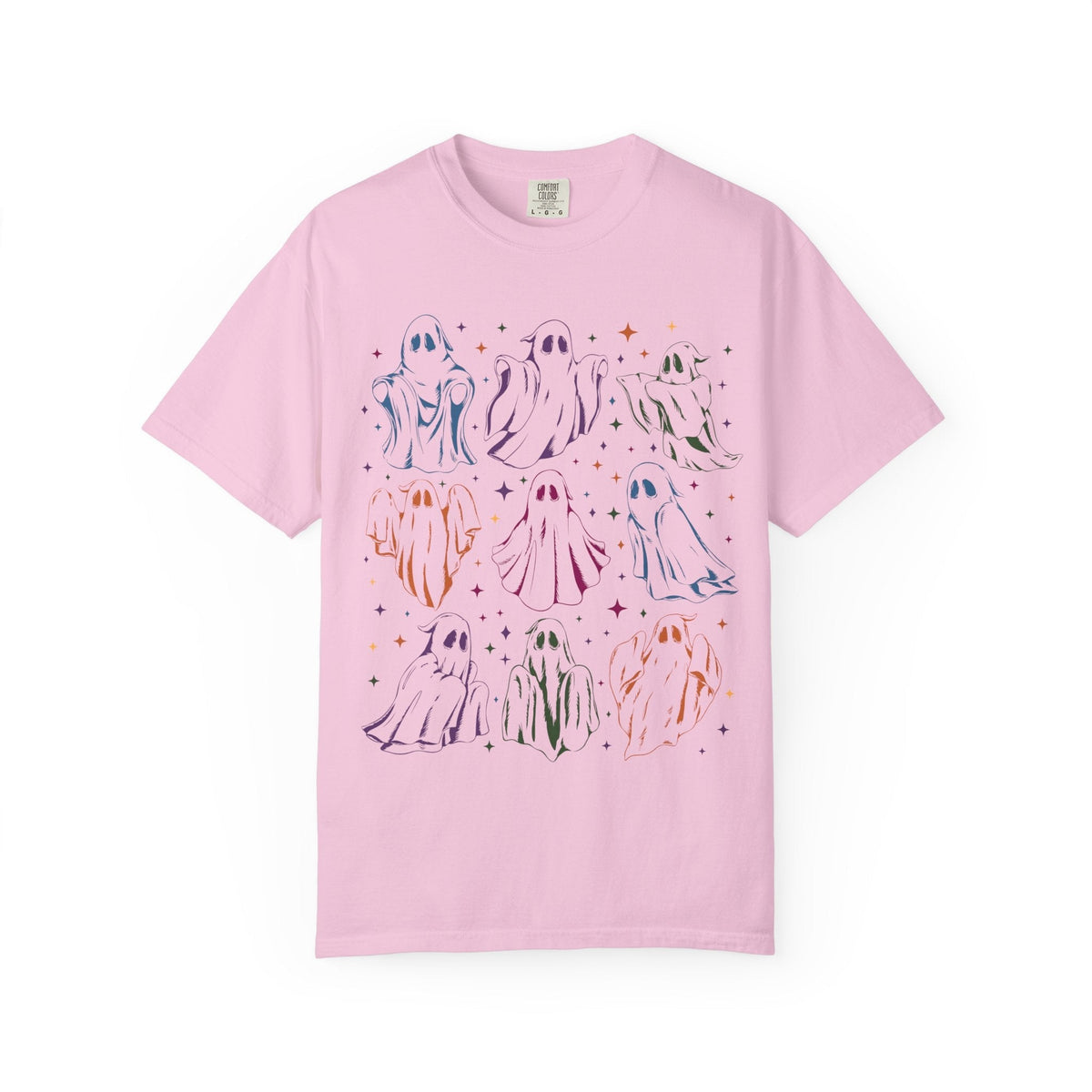 Ghost Lover 90s Tattoo Aesthetic Tee - Starry Skies Austin