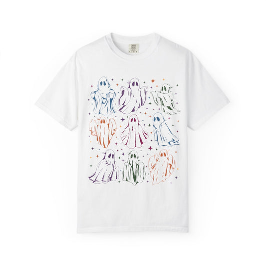 Ghost Lover 90s Tattoo Aesthetic Tee - Starry Skies Austin