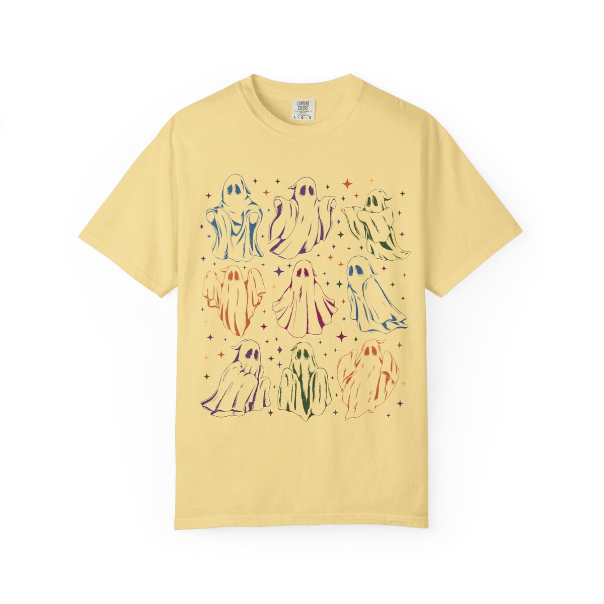 Ghost Lover 90s Tattoo Aesthetic Tee - Starry Skies Austin