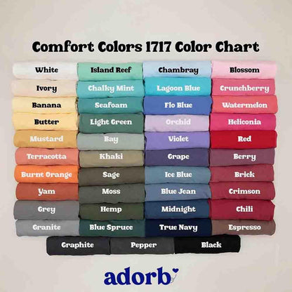 Ghost Reading Comfort Colors Shirt – Spooky Book Lover Halloween Tee - Starry Skies Austin