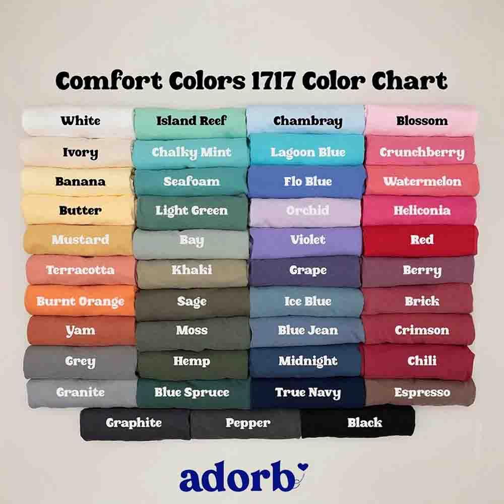 Ghost Reading Comfort Colors Shirt – Spooky Book Lover Halloween Tee - Starry Skies Austin