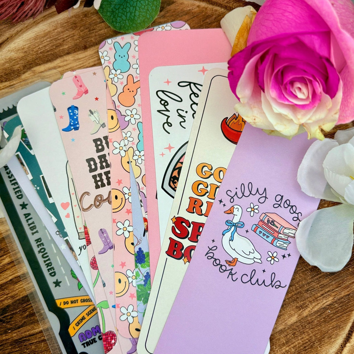Gilmore Girls Book Club Dual-Sided Cardstock Bookmark - Starry Skies Austin