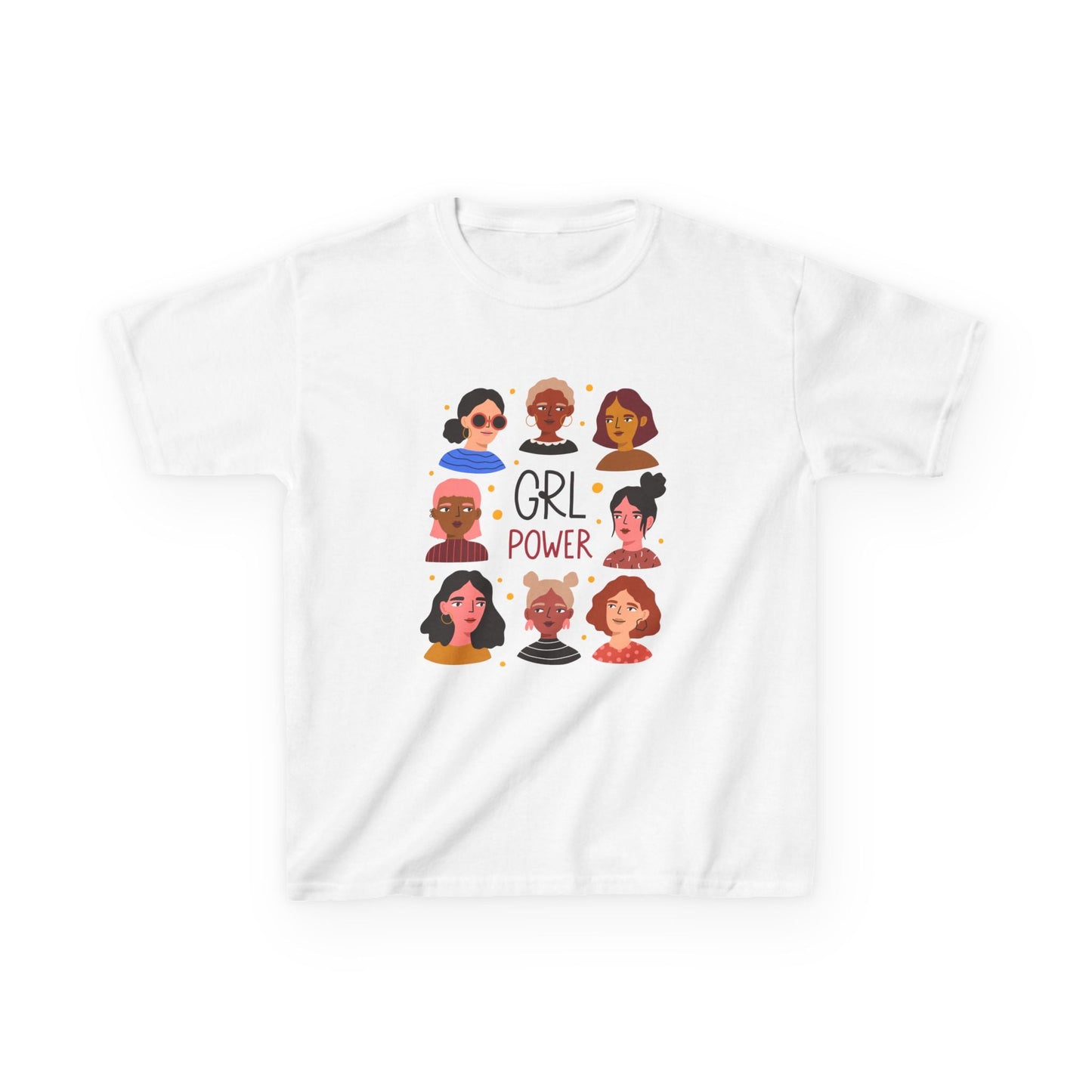 Girl Power Softstyle Kids Tee - Starry Skies Austin