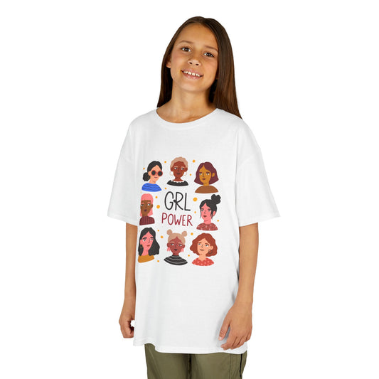 Girl Power Softstyle Kids Tee - Starry Skies Austin