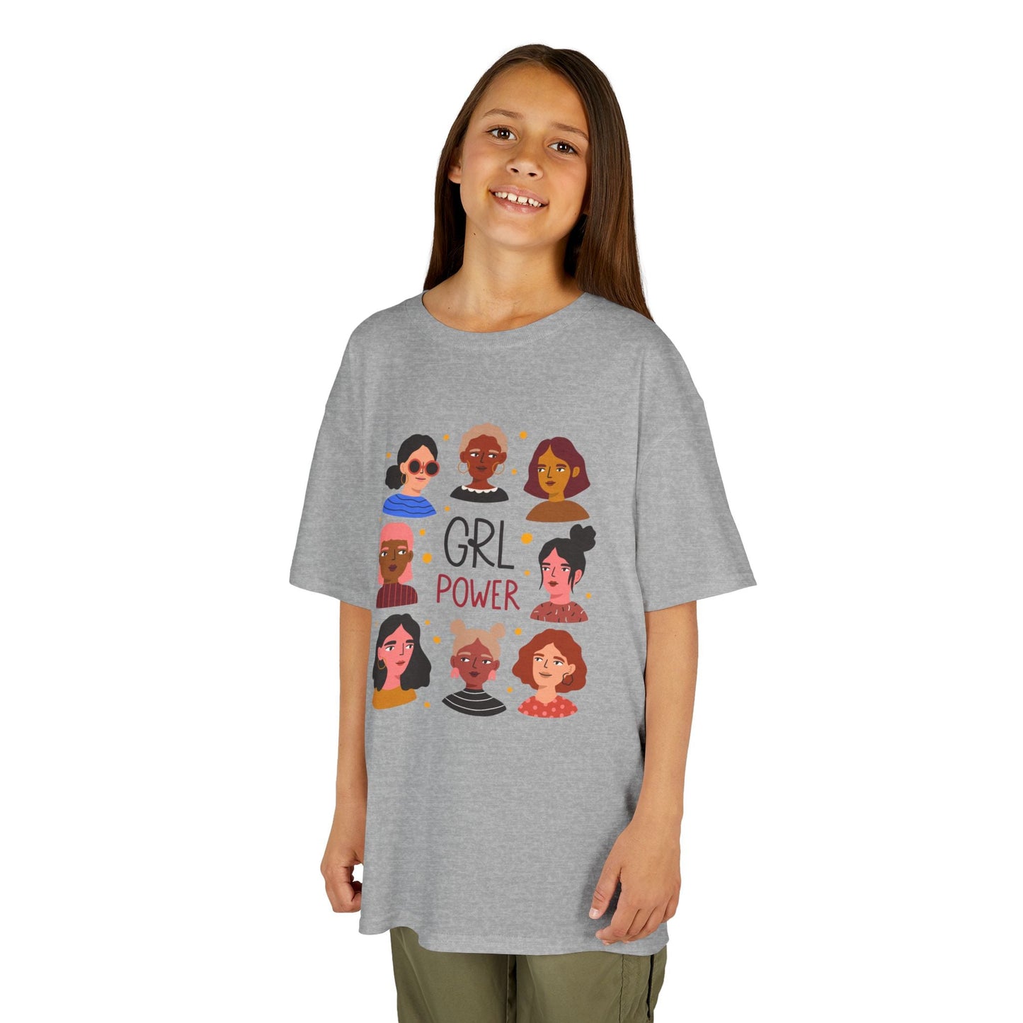 Girl Power Softstyle Kids Tee - Starry Skies Austin