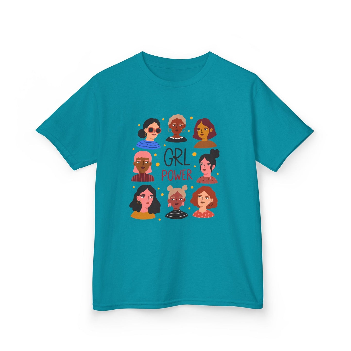 Girl Power Softstyle Kids Tee - Starry Skies Austin