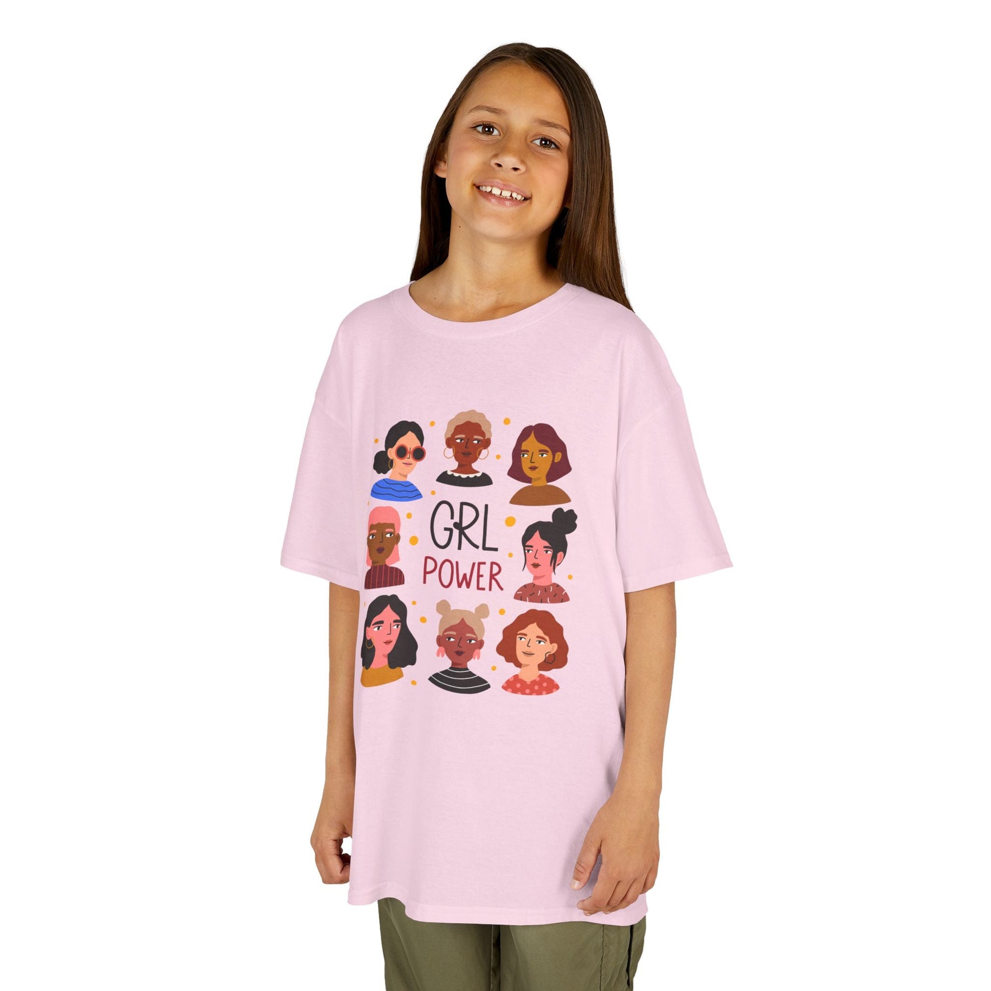 Girl Power Softstyle Kids Tee - Starry Skies Austin