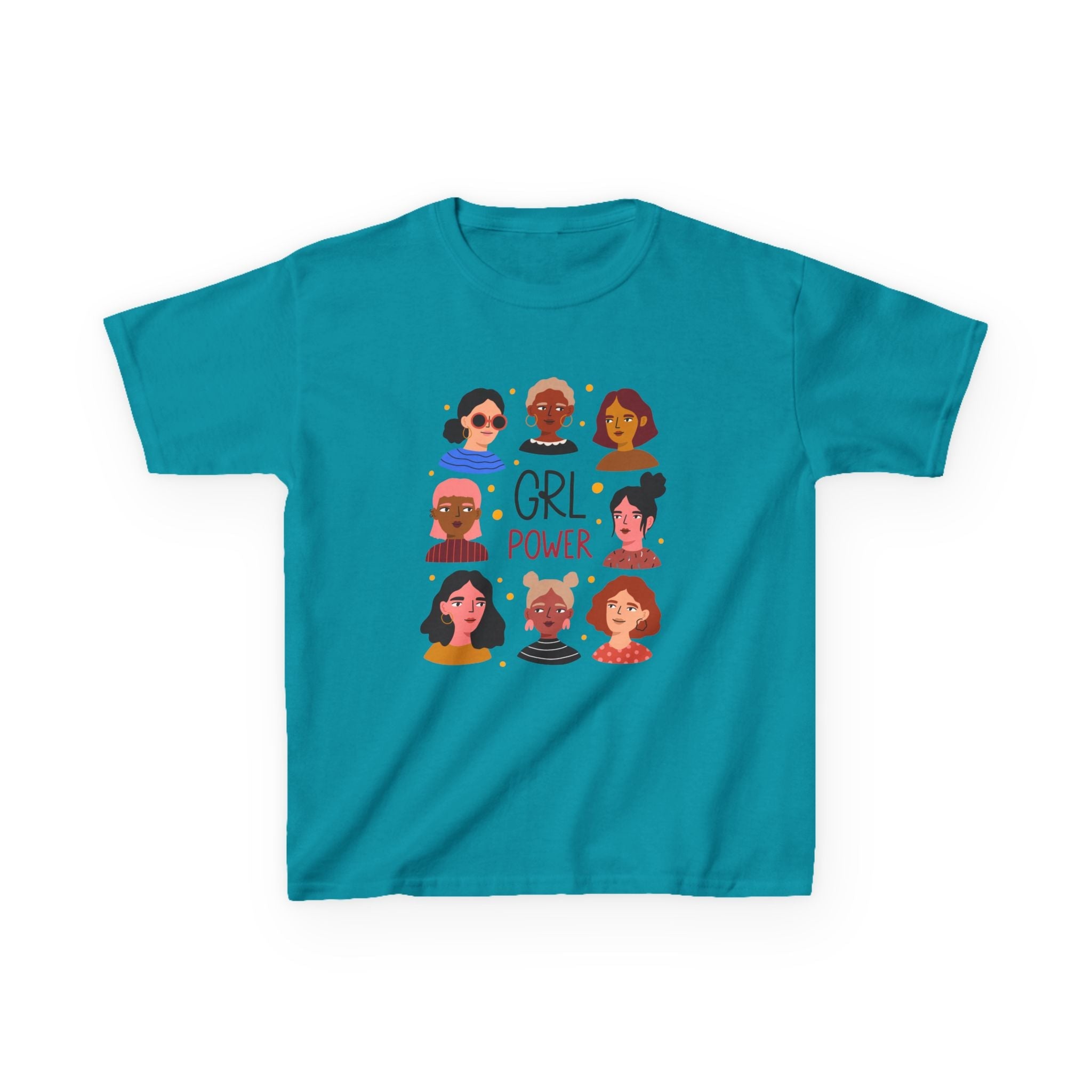 Girl Power Softstyle Kids Tee - Starry Skies Austin
