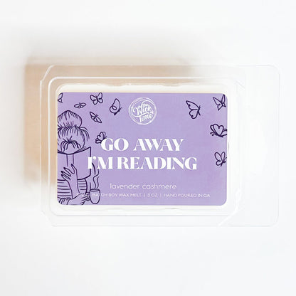 Go Away I'm Reading Wax Melt - Starry Skies Austin