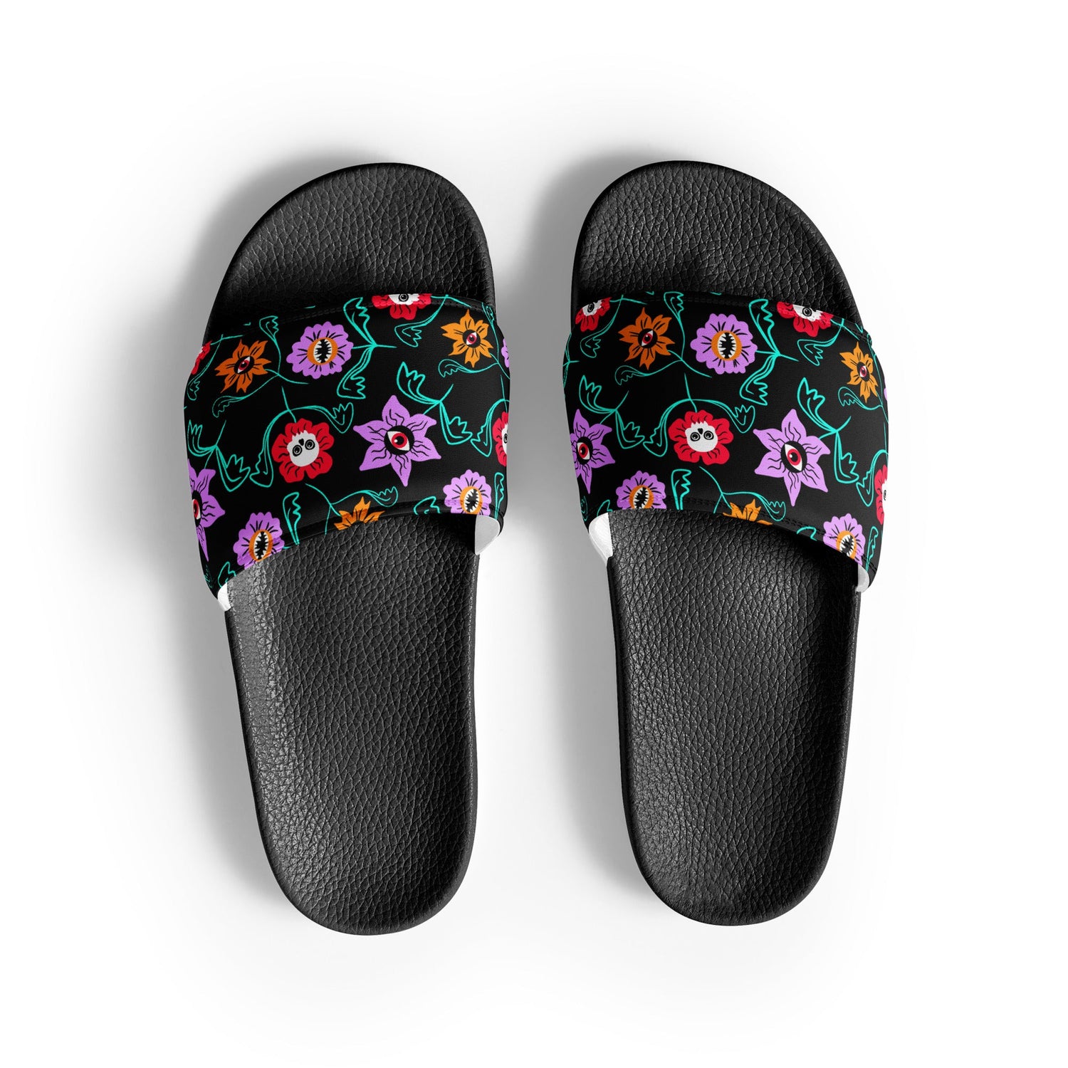 Gothic Floral Women's slides - Starry Skies Austin