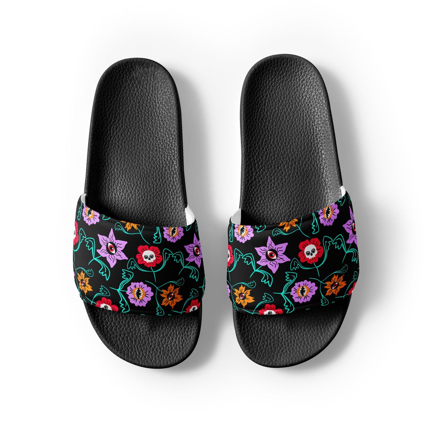 Gothic Floral Women's slides - Starry Skies Austin