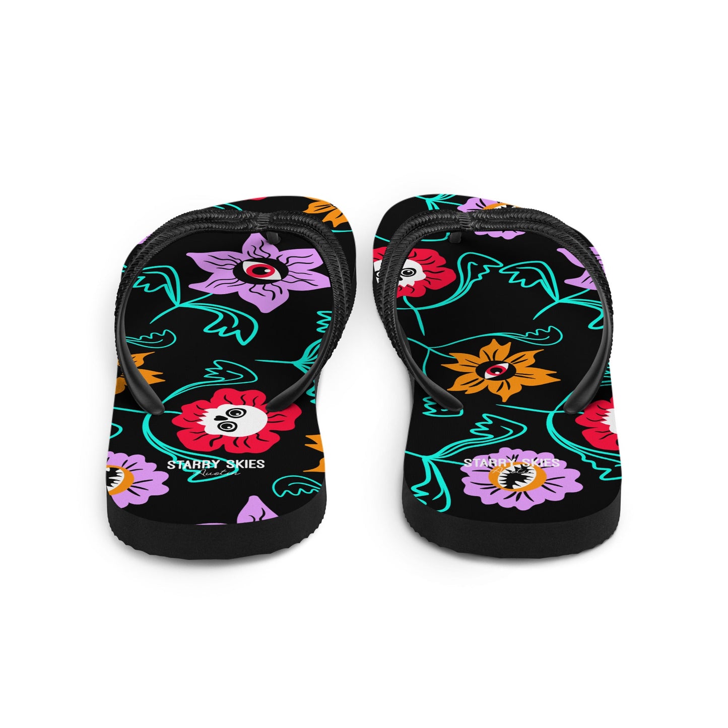 Gothic Forest Flip - Flops - Starry Skies Austin