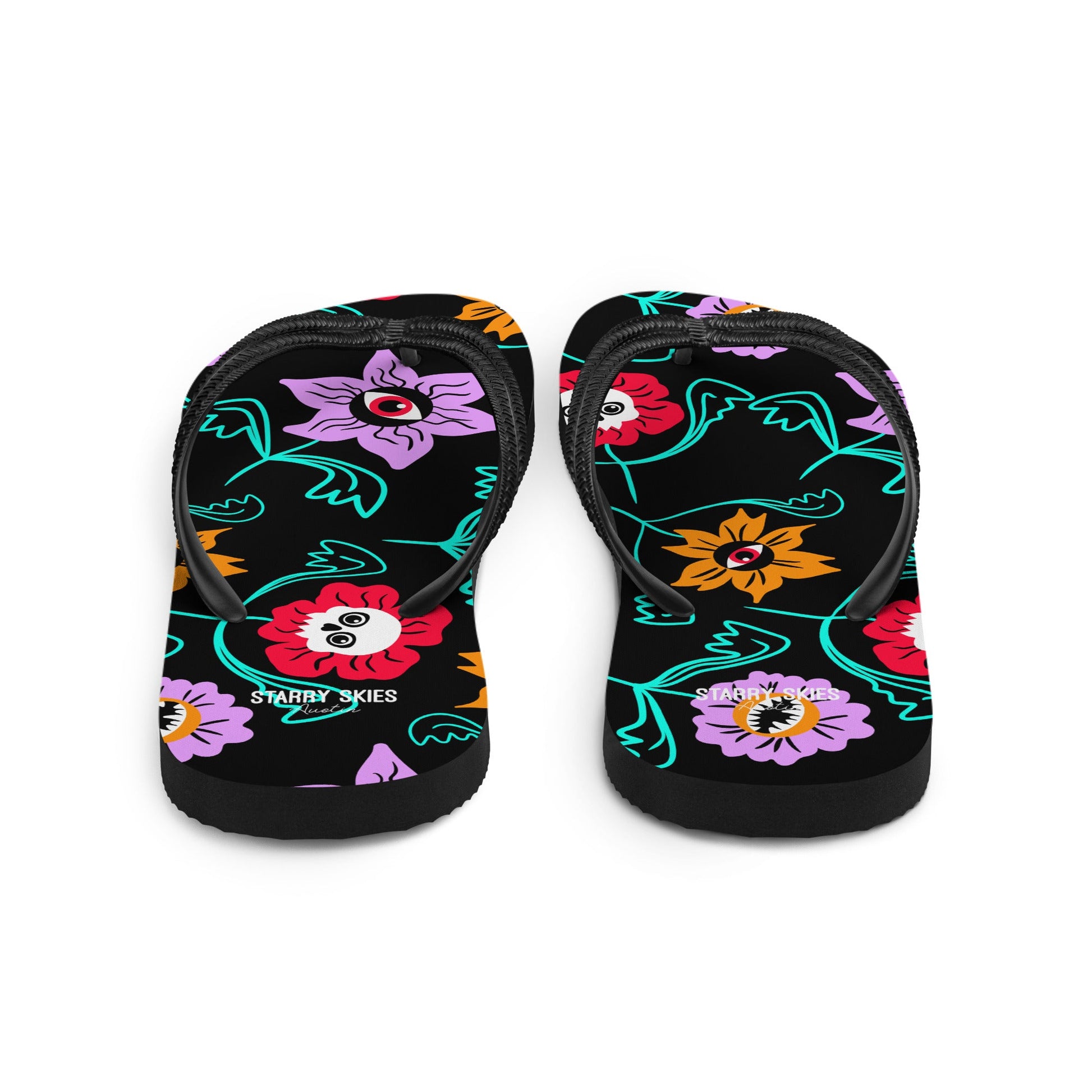 Gothic Forest Flip - Flops - Starry Skies Austin