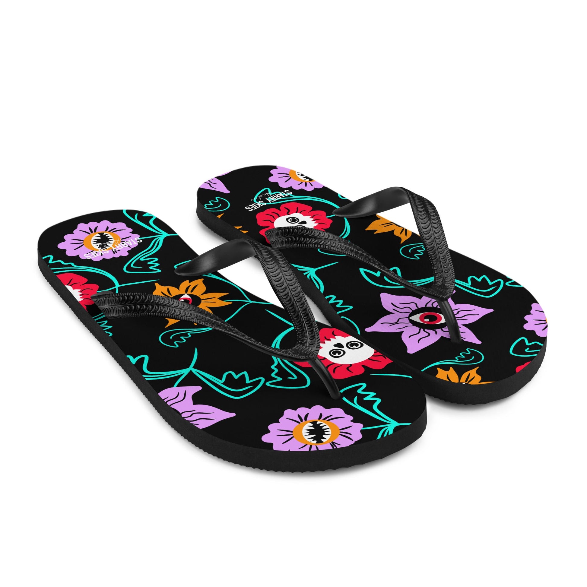 Gothic Forest Flip - Flops - Starry Skies Austin
