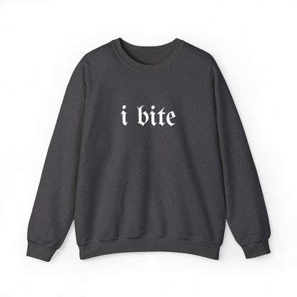 Gothic Sarcastic I Bite Sweatshirt - Starry Skies Austin