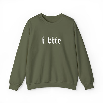 Gothic Sarcastic I Bite Sweatshirt - Starry Skies Austin