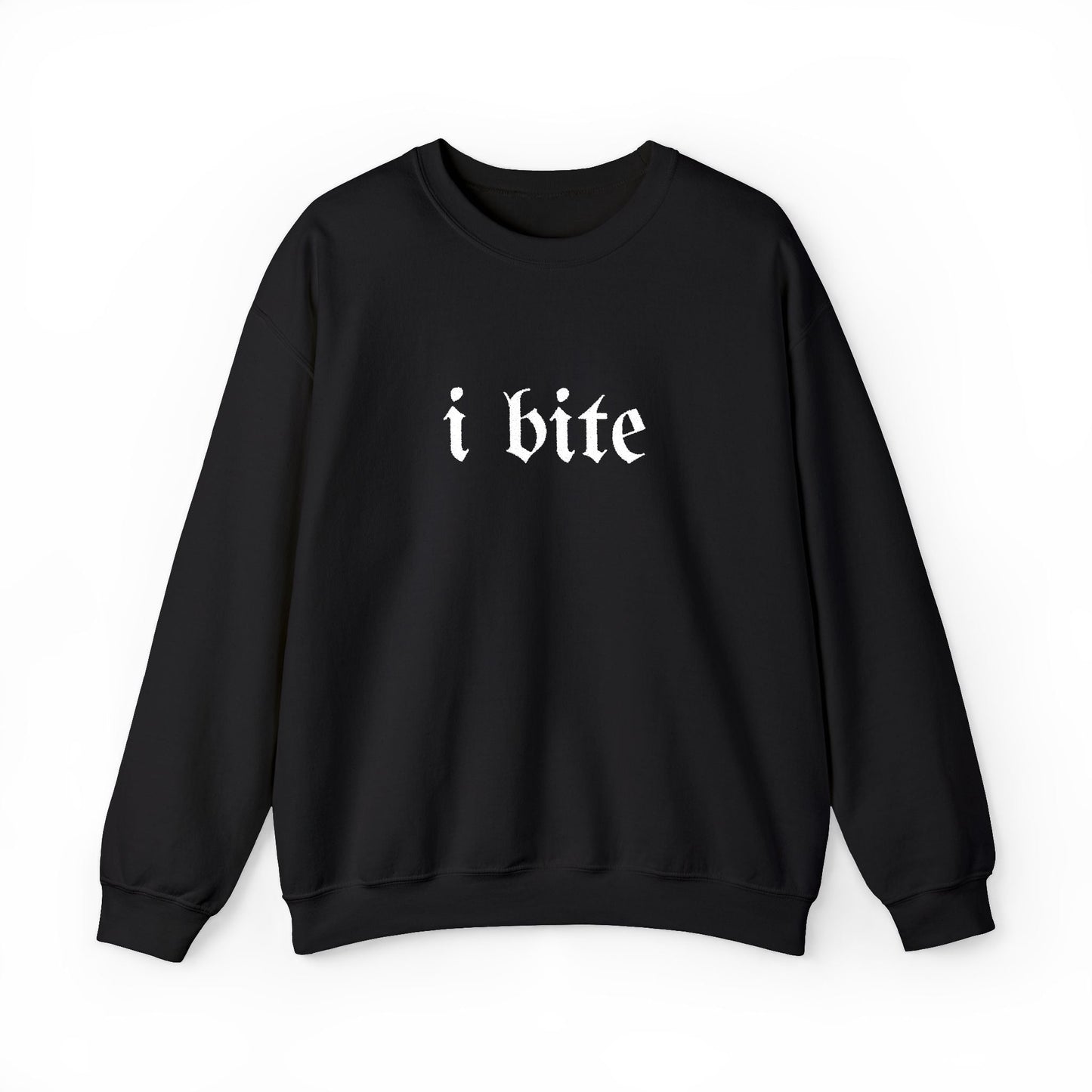 Gothic Sarcastic I Bite Sweatshirt - Starry Skies Austin