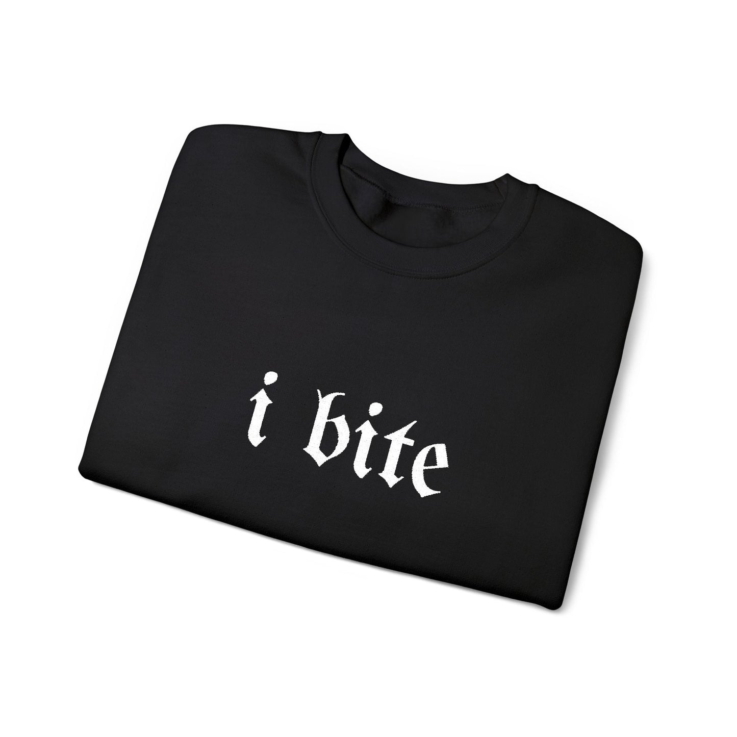 Gothic Sarcastic I Bite Sweatshirt - Starry Skies Austin