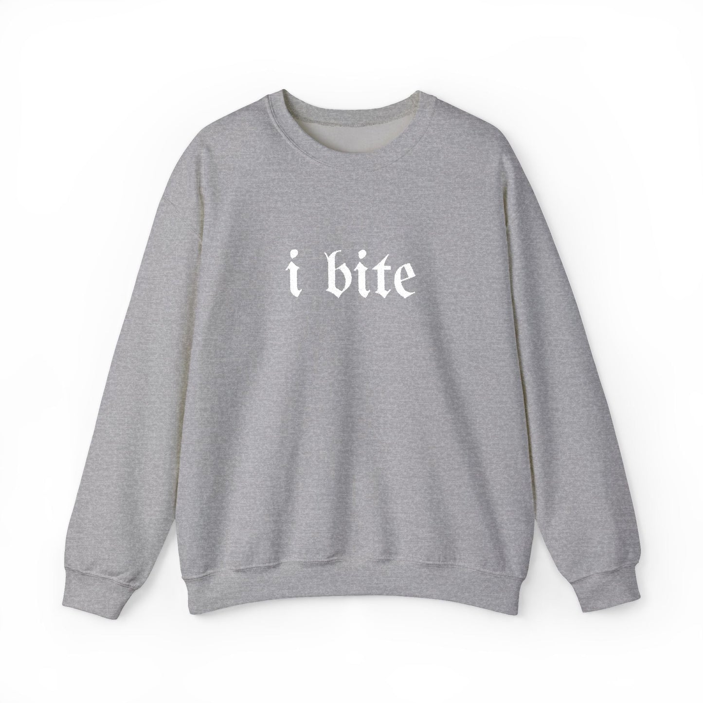 Gothic Sarcastic I Bite Sweatshirt - Starry Skies Austin