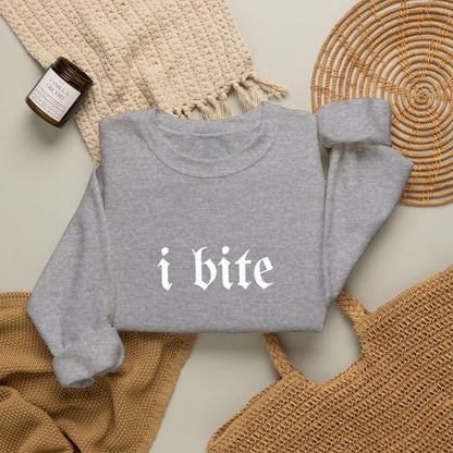 Gothic Sarcastic I Bite Sweatshirt - Starry Skies Austin