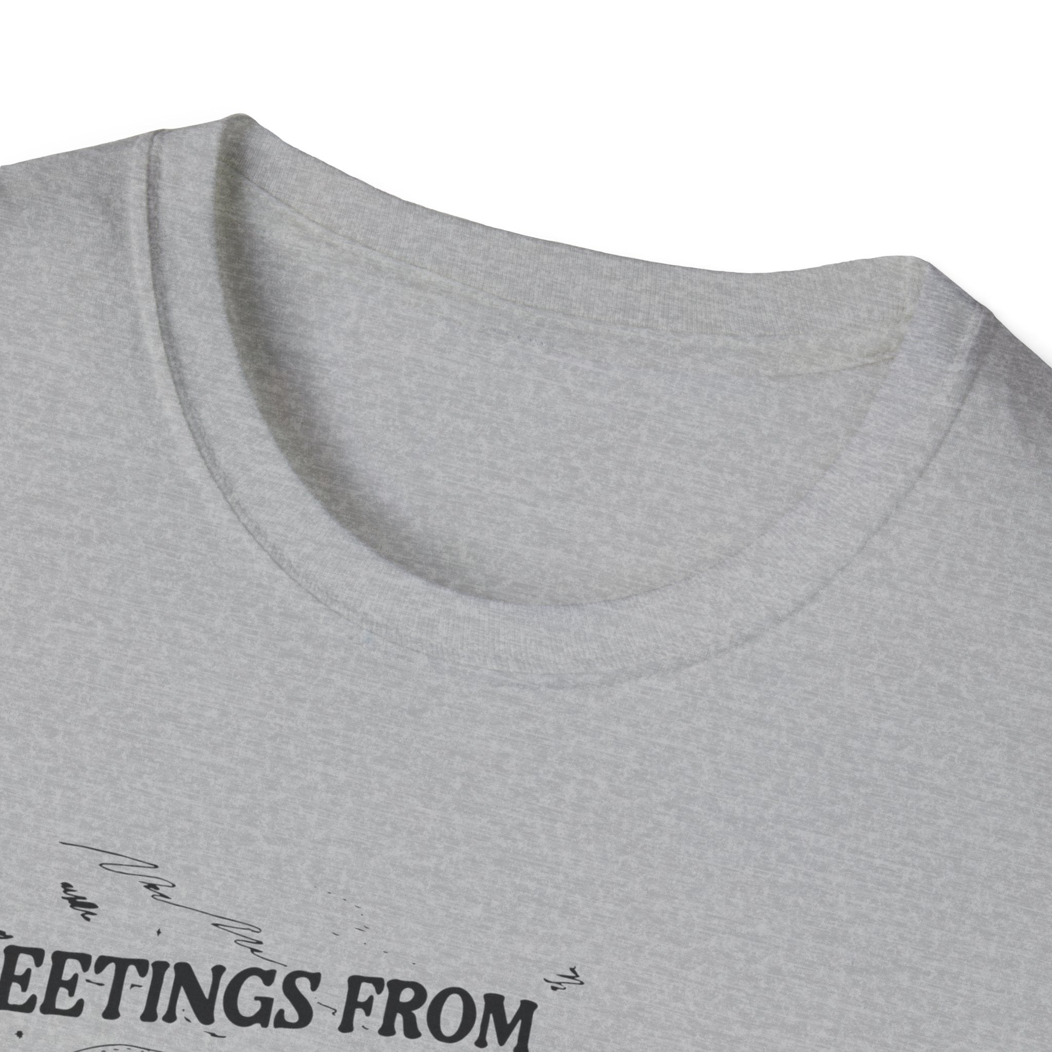 Greetings From the Illyrian Mountains Softstyle Tee - Starry Skies Austin