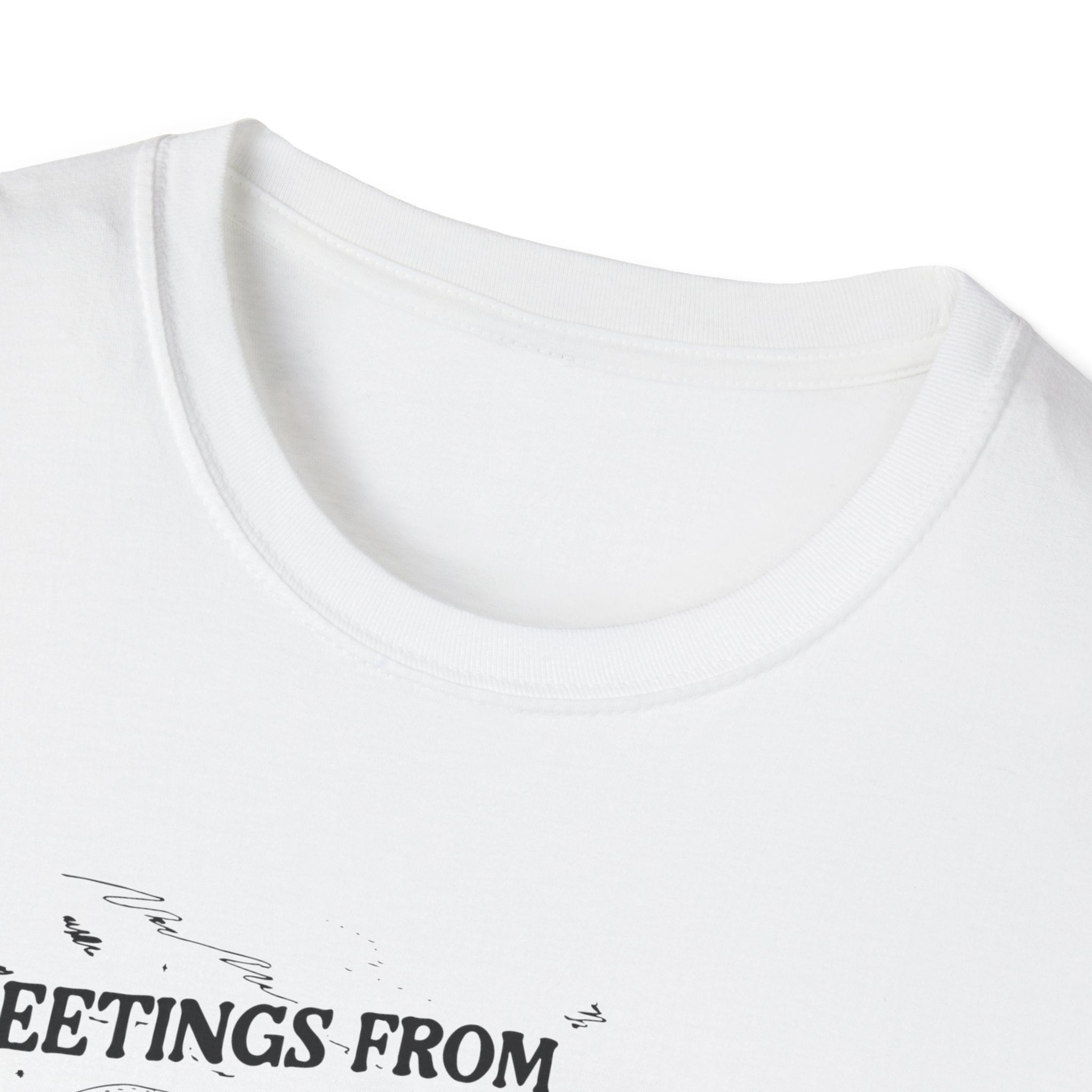 Greetings From the Illyrian Mountains Softstyle Tee - Starry Skies Austin
