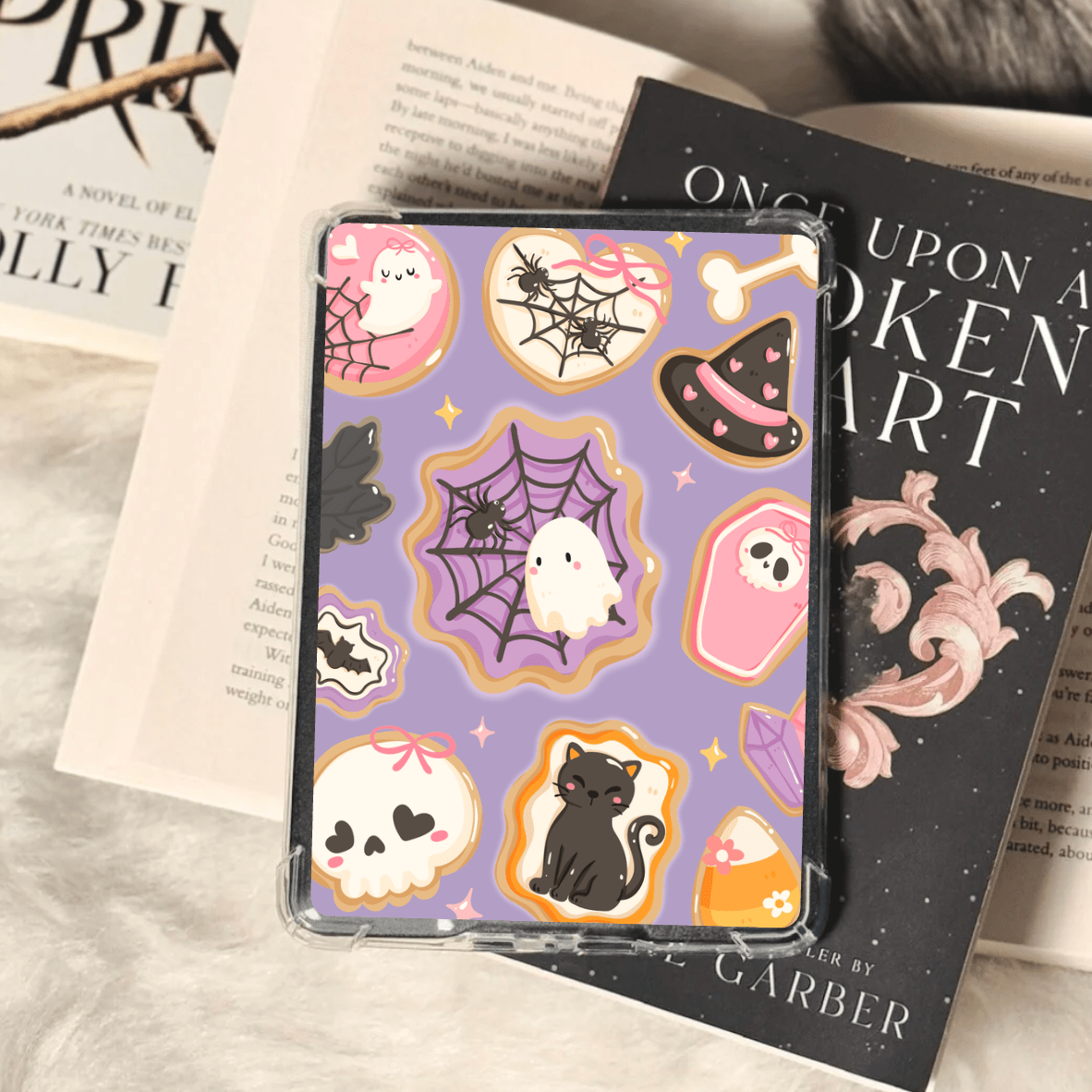 Halloween Cookies Inspired Kindle Insert - Three Sizes - Optional Lamination - Starry Skies Austin