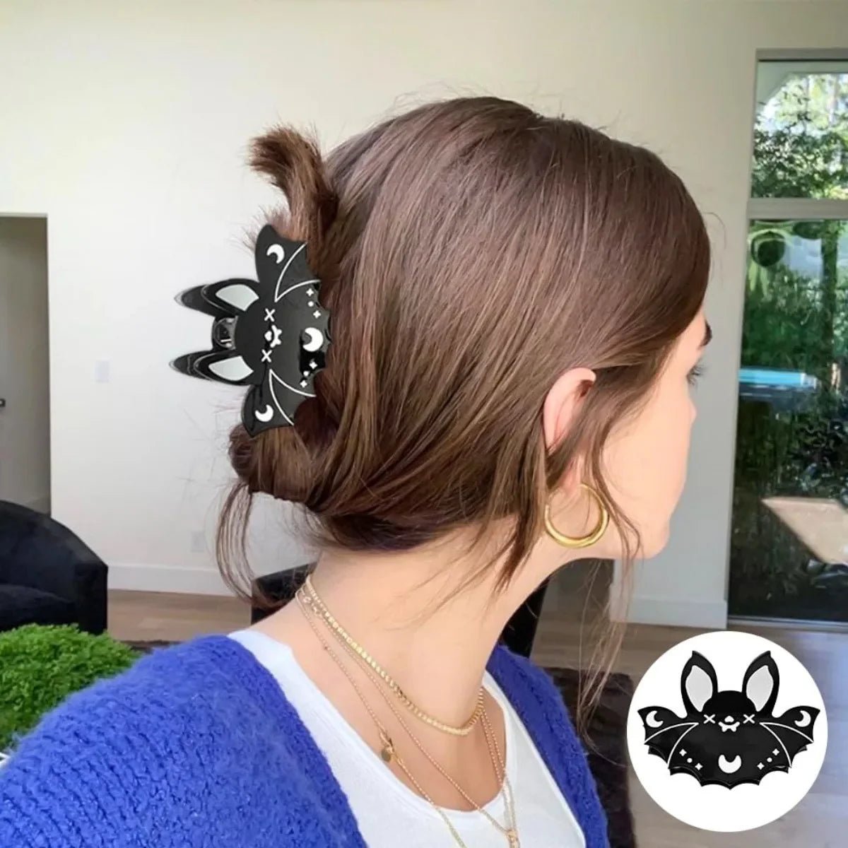 Halloween Hair Clips - Starry Skies Austin