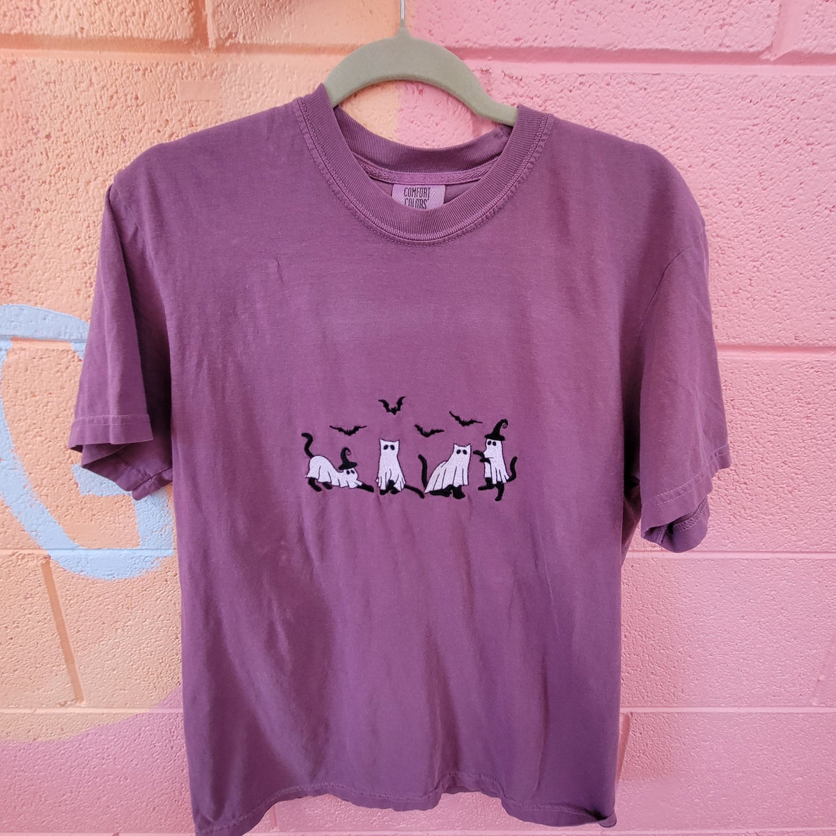 Halloween Kittens - Embroidered T-Shirts - Starry Skies Austin