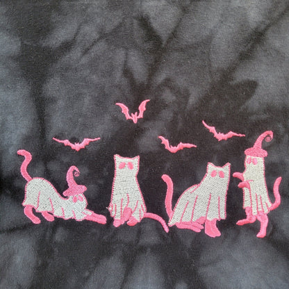 Halloween Kittens - Embroidered T-Shirts - Starry Skies Austin